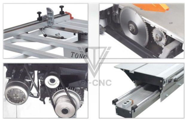 cấu tạo máy cưa bàn trượt