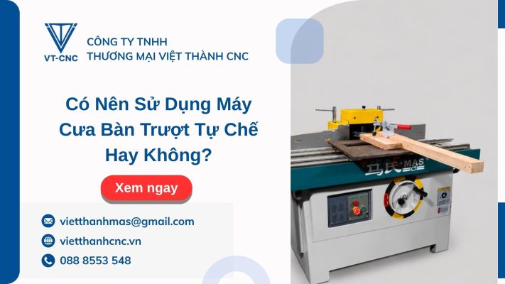 máy cưa bàn trượt tự chế