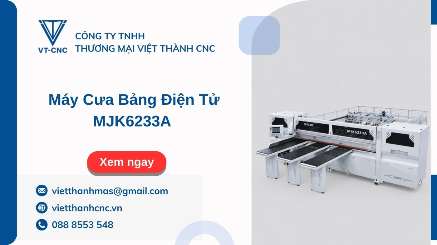 Máy Cưa Bảng Điện Tử MJK6233A