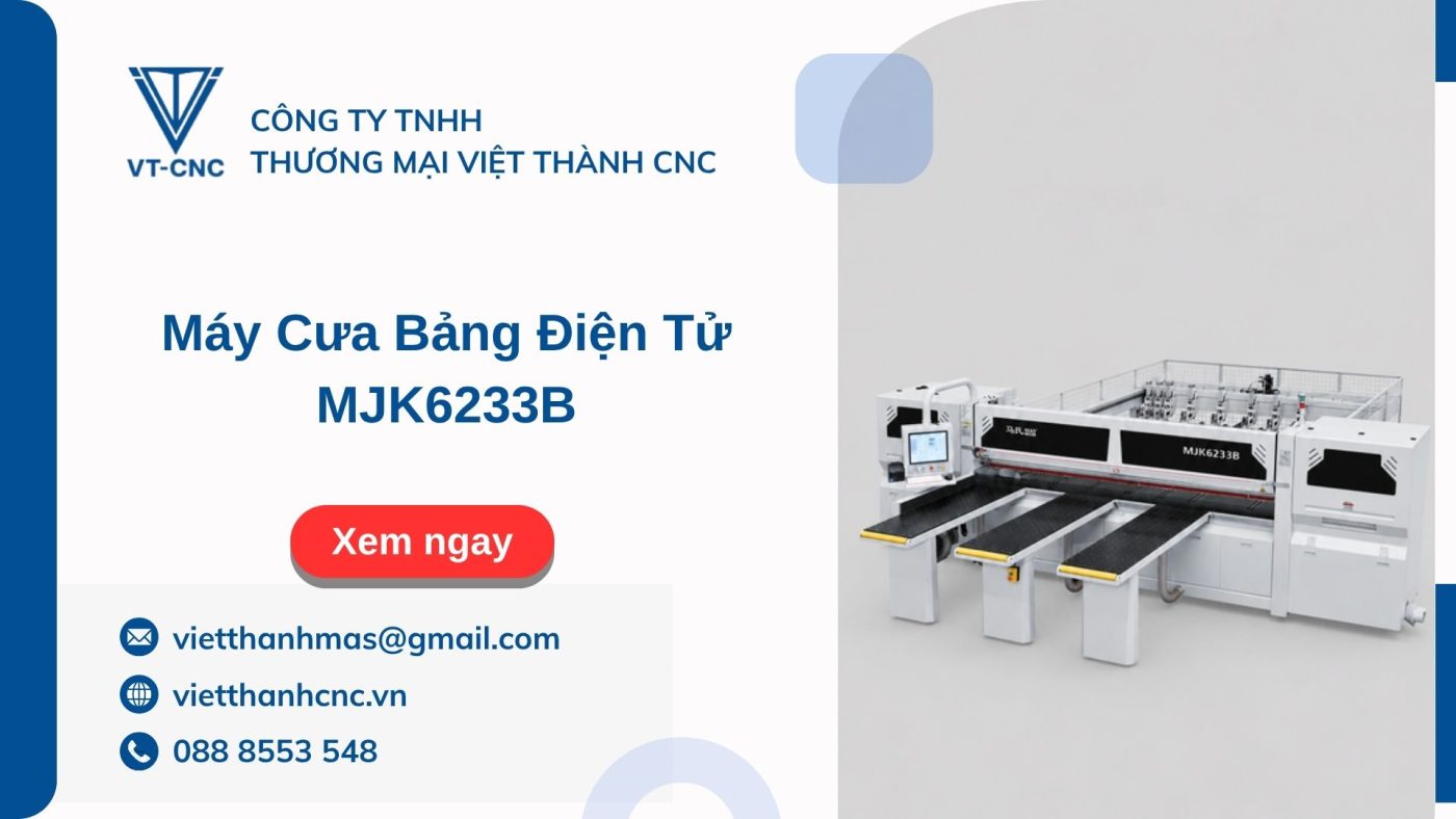Máy Cưa Bảng Điện Tử MJK6233B