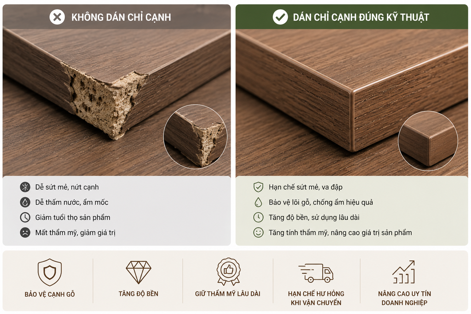 Tăng độ bền sản phẩm
