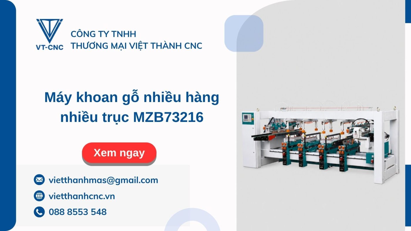 Máy khoan gỗ nhiều hàng nhiều trục MZB73216
