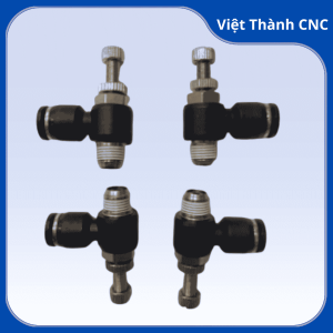 Van tiết lưu khí nén 6-1 điều chỉnh lưu lượng khí cho máy dán cạnh VT-CNC