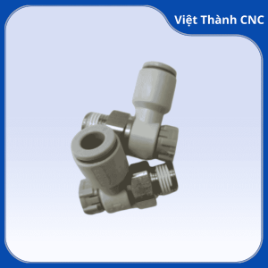 Van tiết lưu khí nén nhựa trắng