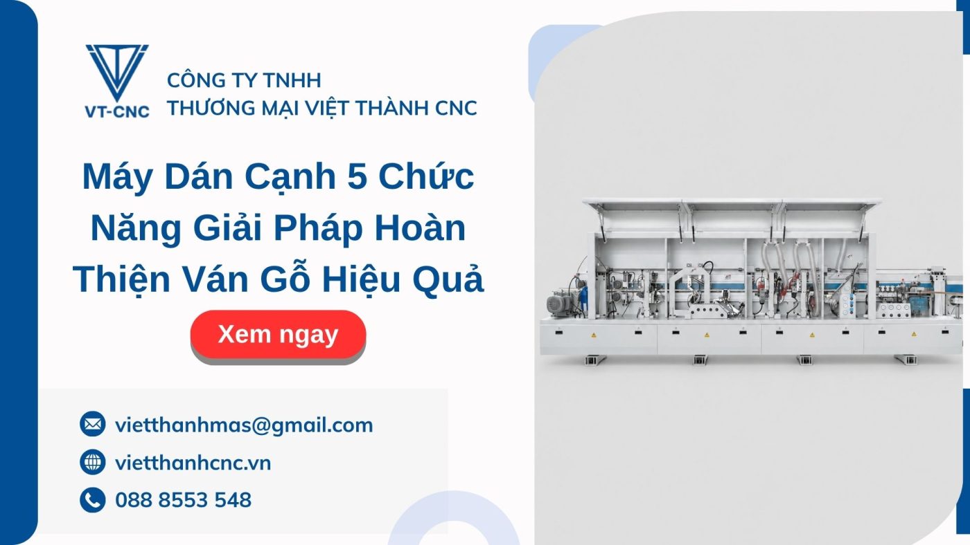 Khung bài viết máy dán cạnh 5 chức năng