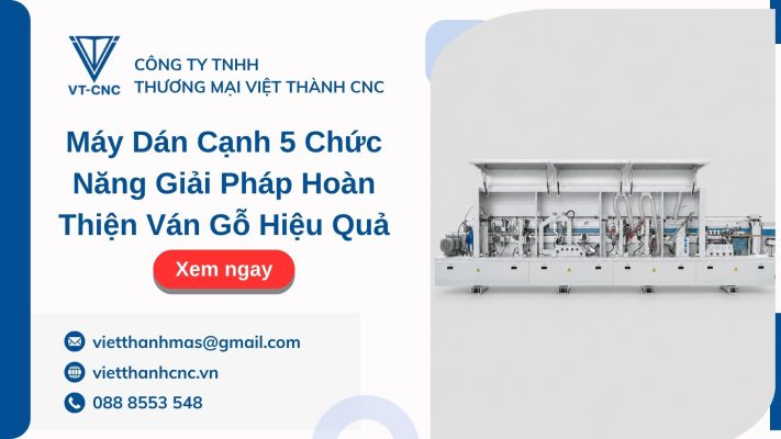 Khung bài viết máy dán cạnh 5 chức năng