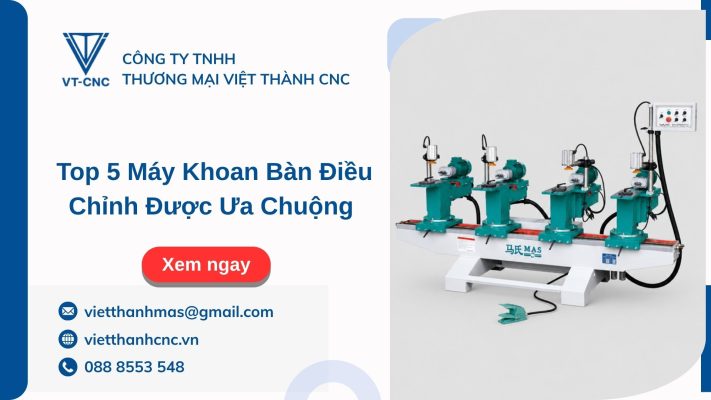Máy khoan bàn điều chỉnh
