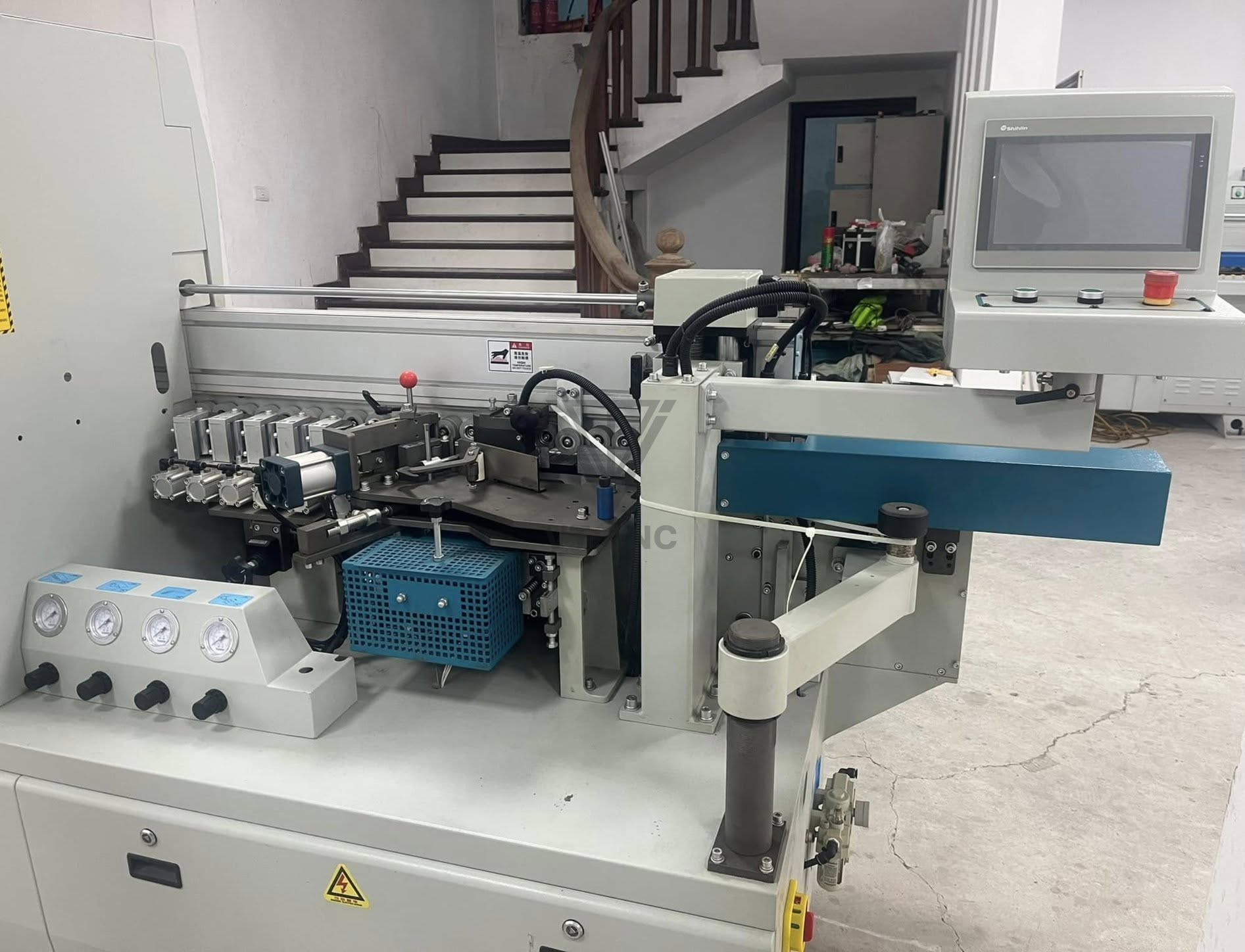 Bộ phận máy dán cạnh 6 chức năng